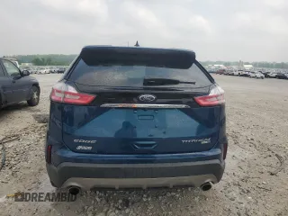2020 Ford Edge Titanium with VIN 2FMPK4K96LBB49507, listed as a Copart auction lot 59686345 with 41,610 mi miles and Salvage title. Bid and sale history available at DreamBid. Image 6.