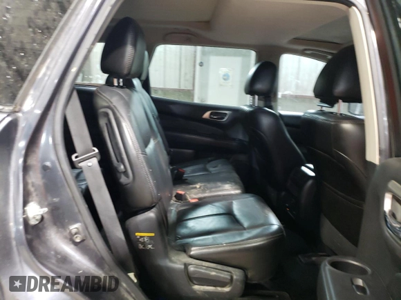 2014 Nissan Pathfinder Platinum with VIN 5N1AR2MM4EC603036, listed as a Copart auction lot 53446195 with 204,764 mi miles and Salvage Title. Bid and sale history available at carsss.com. Image 11.