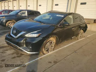 2021 Nissan Murano SV with VIN 5N1AZ2BS9MC138186, listed as a Copart auction lot 50757805 with 54,255 mi miles and Salvage title. Bid and sale history available at DreamBid. Image 1.