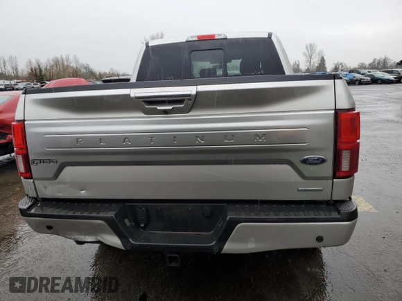 2019 Ford F-150 XL with VIN 1FTEW1E4XKFB47609, listed as a Copart auction lot 46127305 with 134,232 mi miles and Salvage Title. Bid and sale history available at carsss.com. Image 6.