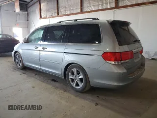 2008 Honda Odyssey Touring with VIN 5FNRL38948B103227, listed as a Copart auction lot 46594395 with 0 mi miles and Salvage Title. Bid and sale history available at carsss.com. Image 2.