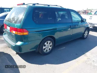 2002 Honda Odyssey EX z VIN 2HKRL18632H582789, wystawiony jako IAAI lot #42481029 z przebiegiem 272 380 mil mil oraz . Historia ofert i sprzedaży dostępna na DreamBid. Obrazek 4.