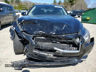 2017 Infiniti Q50 Premium with VIN JN1EV7AR1HM836145, listed as a Copart auction lot 53484675 with 121,706 mi miles and Salvage Title. Bid and sale history available at DreamBid. Image 5.