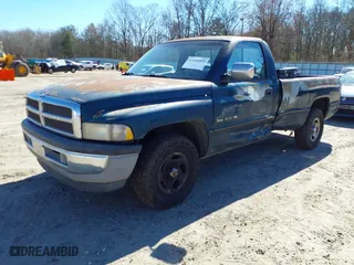 1994 Dodge Ram 1500 with VIN 1B7HC16ZXRS601309, listed as a IAAI auction lot 41668909 with 282,314 mi miles. Bid and sale history available at carsss.com. Image 2.
