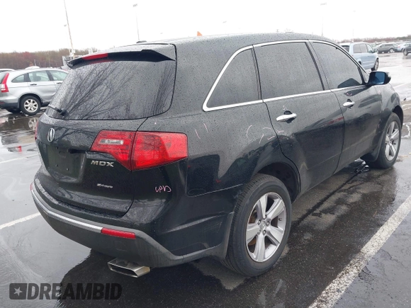 2013 Acura MDX with VIN 2HNYD2H20DH503368, listed as a IAAI auction lot 41994174 with 150,083 mi miles. Bid and sale history available at carsss.com. Image 4.