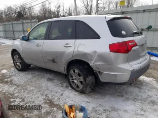 2008 Acura MDX Tech Pkg with VIN 2HNYD28348H531351, listed as a Copart auction lot 45735525 with 0 mi miles and Salvage Title. Bid and sale history available at carsss.com. Image 2.