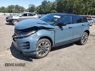 2024 Land Rover Range Rover Evoque Dynamic SE with VIN SALZL2FX8RH244744, listed as a Copart auction lot 73211534 with 6,247 mi miles and Salvage Title. Bid and sale history available at carsss.com. Image 1.