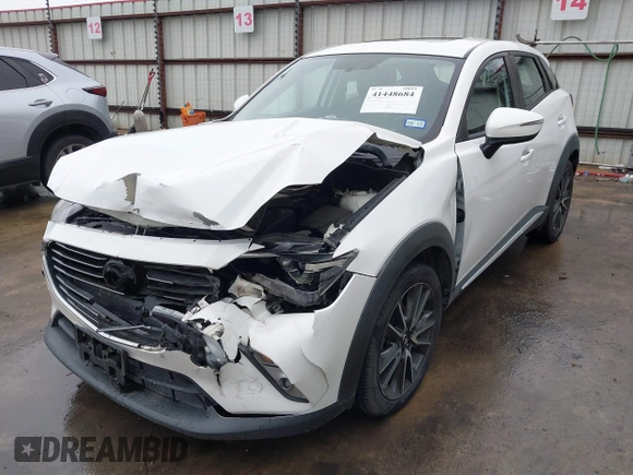 2016 Mazda CX-3 Grand Touring with VIN JM1DKBD73G0124742, listed as a IAAI auction lot 41448684 with 96,322 mi miles. Bid and sale history available at carsss.com. Image 19.