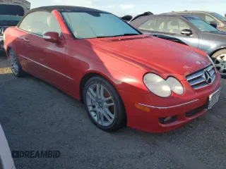 2008 Mercedes-Benz CLK 350 with VIN WDBTK56F78F238886, listed as a Copart auction lot 75334924 with 117,503 mi miles and Salvage Title. Bid and sale history available at DreamBid. Image 4.