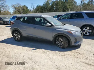 2024 Nissan Kicks SV with VIN 3N1CP5CV8RL475833, listed as a Copart auction lot 49417405 with 14,040 mi miles and Salvage Title. Bid and sale history available at DreamBid. Image 4.