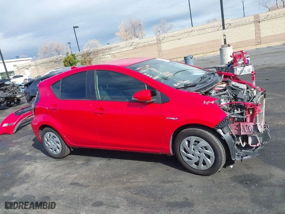 2016 Toyota Prius c One with VIN JTDKDTB33G1125777, listed as a IAAI auction lot 41774038 with NaN miles. Bid and sale history available at carsss.com. Image 14.