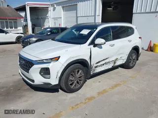 2020 Hyundai Santa Fe SEL with VIN 5NMS33AD4LH296065, listed as a IAAI auction lot 41878392 with 98,215 mi miles. Bid and sale history available at carsss.com. Image 18.