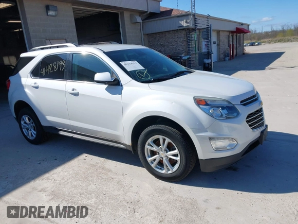 2017 Chevrolet Equinox LT with VIN 2GNFLFE33H6292874, listed as a IAAI auction lot 41428193 with 101,436 mi miles and . Bid and sale history available at carsss.com. Image 1.