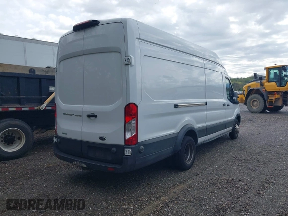 2019 Ford Transit Cargo with VIN 1FTBF4XG4KKB77787, listed as a IAAI auction lot 41829546 with 201,282 mi miles. Bid and sale history available at carsss.com. Image 4.