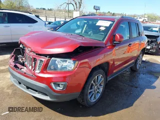 2017 Jeep Compass High Altitude with VIN 1C4NJCEA0HD117958, listed as a IAAI auction lot 41814287 with 74,762 mi miles and . Bid and sale history available at DreamBid. Image 19.