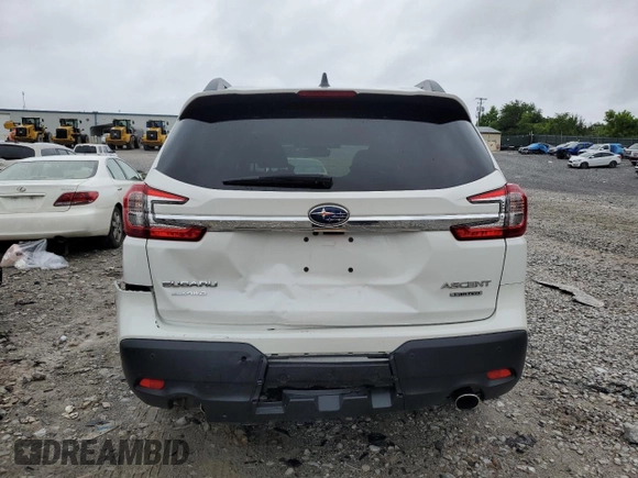 2024 Subaru Ascent Limited с VIN 4S4WMASD8R3421525, выставлен на аукционе Copart как лот 60427695 с пробегом 44 260 миль миль и Чистый • Clean title. История ставок и продаж доступна на DreamBid. Изображение 6.