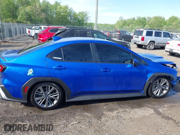 2023 Subaru WRX with VIN JF1VBAA61P9821466, listed as a IAAI auction lot 42091245 with 28,278 mi miles and . Bid and sale history available at DreamBid. Image 14.