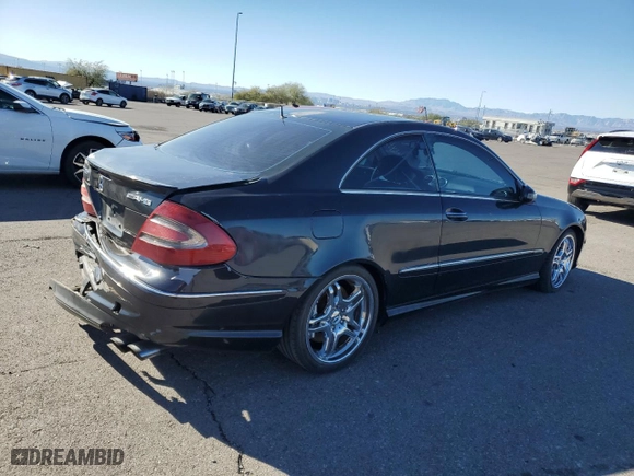 2005 Mercedes-Benz CLK-Class AMG with VIN WDBTJ76H15F161721, listed as a Copart auction lot 79685524 with 200,223 mi miles and Salvage Title. Bid and sale history available at carsss.com. Image 3.