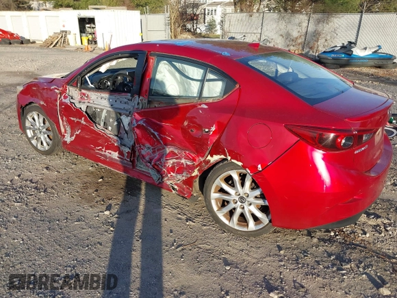 2015 Mazda 3 S Grand Touring z VIN JM1BM1W36F1244730, wystawiony jako IAAI lot #41722861 z przebiegiem 123 731 mil mil oraz . Historia ofert i sprzedaży dostępna na DreamBid. Obrazek 3.