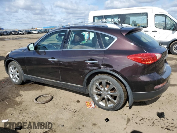 2010 Infiniti EX Journey z VIN JN1AJ0HR1AM753098, wystawiony jako Copart lot #50184885 z przebiegiem 114 220 mil mil oraz Czysty tytuł • Clean title. Historia ofert i sprzedaży dostępna na DreamBid. Obrazek 2.