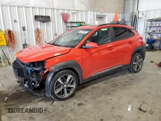 2020 Hyundai Kona Limited with VIN KM8K3CA53LU536834, listed as a Copart auction lot 46359965 with 49,902 mi miles and Salvage Title. Bid and sale history available at carsss.com. Image 1.