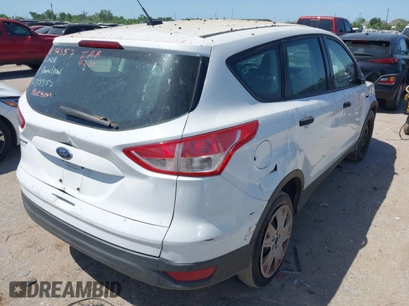 2014 Ford Escape S with VIN 1FMCU0F7XEUC38357, listed as a IAAI auction lot 41978502 with 150,039 mi miles. Bid and sale history available at carsss.com. Image 4.