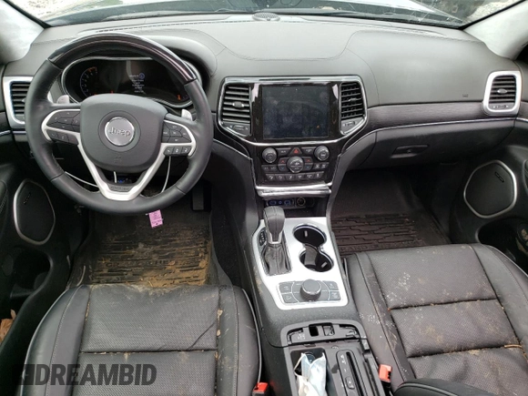 2021 Jeep Grand Cherokee Summit with VIN 1C4RJFJT2MC890473, listed as a Copart auction lot 48810223 with 19,315 mi miles and Salvage Title. Bid and sale history available at carsss.com. Image 8.