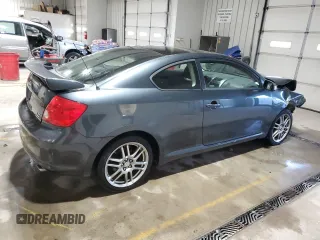 2007 Scion tC Spec with VIN JTKDE177170150763, listed as a Copart auction lot 86141794 with 124,259 mi miles and Salvage Title. Bid and sale history available at carsss.com. Image 3.
