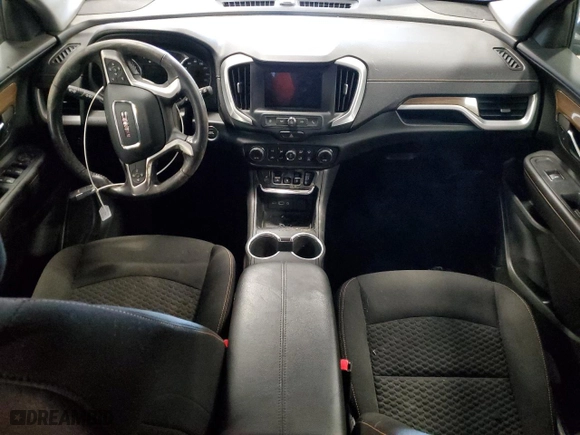 2019 GMC Terrain SLE with VIN 3GKALTEV3KL290830, listed as a Copart auction lot 89242525 with 55,757 mi miles and Salvage Title. Bid and sale history available at carsss.com. Image 8.