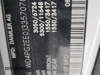 2018 Mercedes-Benz Metris Passenger z VIN WD4PG2EE0J3357078, wystawiony jako Copart lot #50018905 z przebiegiem 154 621 mil mil oraz Czysty tytuł • Clean title. Historia ofert i sprzedaży dostępna na DreamBid. Obrazek 13.