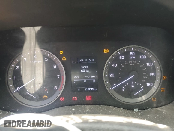 2018 Hyundai Tucson SEL z VIN KM8J3CA45JU717966, wystawiony jako Copart lot #50958325 z przebiegiem 119 245 mil mil oraz Szkody całkowita. Historia ofert i sprzedaży dostępna na DreamBid. Obrazek 9.