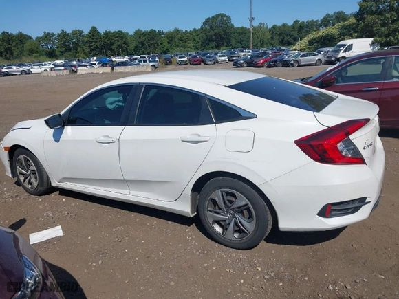 2020 Honda Civic Sedan LX with VIN 2HGFC2F68LH528718, listed as a IAAI auction lot 40259217 with 52,767 mi miles. Bid and sale history available at carsss.com. Image 14.