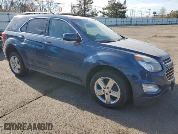 2016 Chevrolet Equinox LT with VIN 2GNALCEK3G6142164, listed as a Copart auction lot 50727045 with 247,538 mi miles and Salvage Title. Bid and sale history available at carsss.com. Image 4.