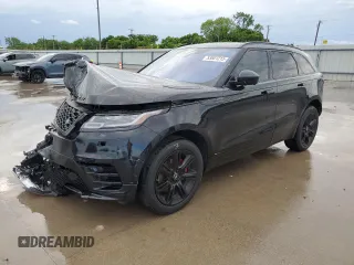 2020 Land Rover Range Rover Velar R-Dynamic S with VIN SALYK2EX1LA241815, listed as a Copart auction lot 53881215 with 53,285 mi miles and Salvage title. Bid and sale history available at DreamBid. Image 1.