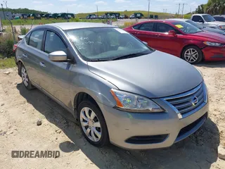 2014 Nissan Sentra S with VIN 3N1AB7AP1EY310161, listed as a IAAI auction lot 39171934 with 97,301 mi miles and . Bid and sale history available at DreamBid. Image 1.