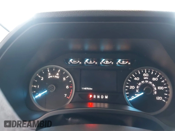 2018 Ford F-150 XL with VIN 1FTEW1CP3JKC79386, listed as a IAAI auction lot 41843250 with 114,679 mi miles. Bid and sale history available at carsss.com. Image 7.