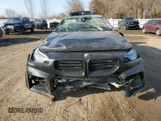 2023 BMW M2 with VIN 3MF13DM06P8D76910, listed as a Copart auction lot 43952604 with 0 mi miles. Bid and sale history available at carsss.com. Image 5.