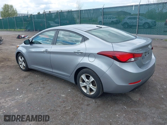 2016 Hyundai Elantra SE with VIN 5NPDH4AE3GH734642, listed as a IAAI auction lot 42188880 with 118,934 mi miles and . Bid and sale history available at DreamBid. Image 3.