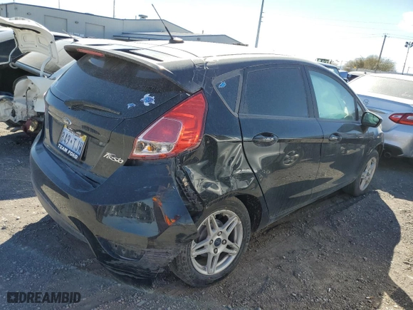 2018 Ford Fiesta SE with VIN 3FADP4EJ5JM141043, listed as a Copart auction lot 86217294 with 139,087 mi miles and Salvage Title. Bid and sale history available at carsss.com. Image 3.