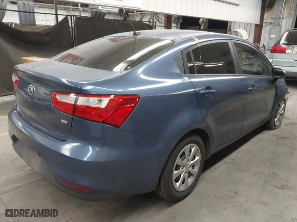 2016 Kia Rio LX with VIN KNADM4A35G6692492, listed as a IAAI auction lot 41623039 with NaN miles. Bid and sale history available at carsss.com. Image 4.