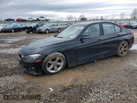 2015 BMW 3 Series 320i xDrive with VIN WBA3C3G59FNS73809, listed as a Copart auction lot 50899995 with 95,858 mi miles and Salvage Title. Bid and sale history available at carsss.com. Image 1.
