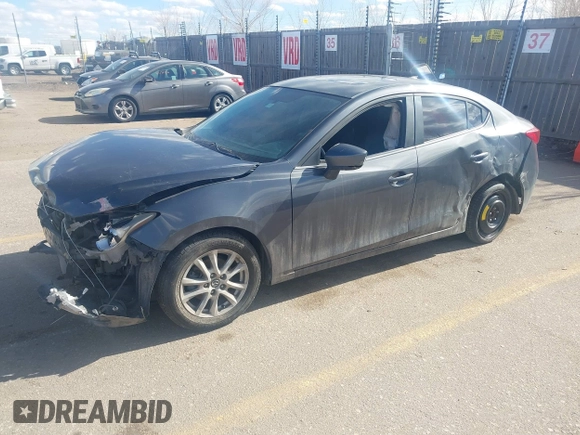 2014 Mazda 3 i Grand Touring with VIN JM1BM1W7XE1142039, listed as a IAAI auction lot 41688696 with 198,564 mi miles and . Bid and sale history available at carsss.com. Image 17.