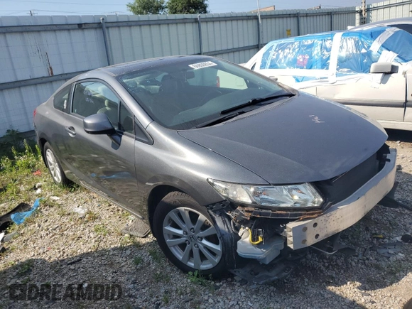 2012 Honda Civic Cpe EX with VIN 2HGFG3B87CH506632, listed as a Copart auction lot 66806854 with 108,463 mi miles and Salvage Title. Bid and sale history available at carsss.com. Image 4.
