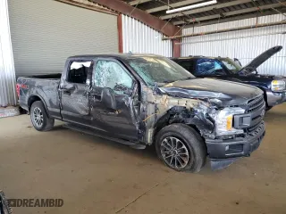 2020 Ford F-150 XL with VIN 1FTFW1E41LKF04298, listed as a Copart auction lot 48033795 with 42,952 mi miles and Salvage Title. Bid and sale history available at carsss.com. Image 4.
