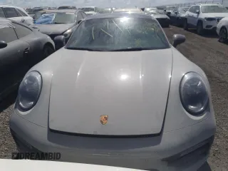 2024 Porsche 911 Carrera with VIN WP0AA2A9XRS210035, listed as a Copart auction lot 75607194 with 0 mi miles and Salvage Title. Bid and sale history available at carsss.com. Image 5.