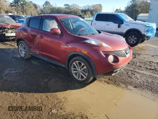 2014 Nissan Juke SV with VIN JN8AF5MR0ET451447, listed as a Copart auction lot 42381805 with 9,688 mi miles and Salvage Title. Bid and sale history available at carsss.com. Image 4.