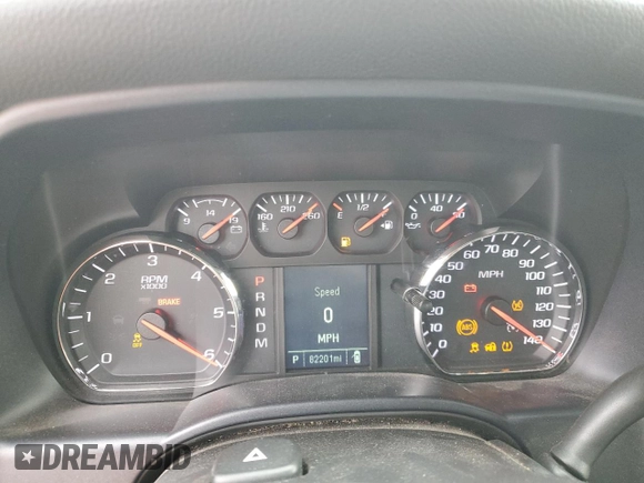 2015 Chevrolet Silverado 1500 LS with VIN 1GCVKPEC9FZ318957, listed as a Copart auction lot 51971175 with 82,201 mi miles and Salvage Title. Bid and sale history available at DreamBid. Image 9.