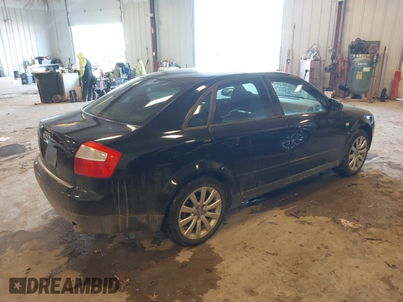 2003 Audi A4 1.8T with VIN WAULC68E73A275495, listed as a IAAI auction lot 41525711 with 184,591 mi miles. Bid and sale history available at carsss.com. Image 4.