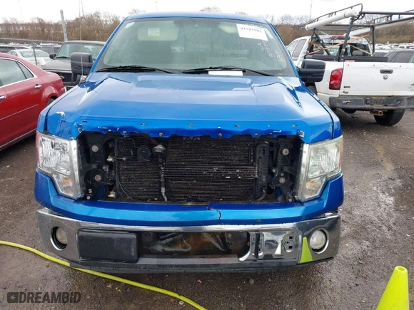 2010 Ford F-150 XL with VIN 1FTEX1CWXAFB73756, listed as a IAAI auction lot 41701901 with 420,808 mi miles. Bid and sale history available at carsss.com. Image 12.