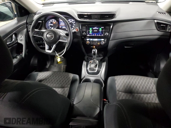 2019 Nissan Rogue SL with VIN 5N1AT2MV2KC827153, listed as a Copart auction lot 52805195 with 67,101 mi miles and Salvage Title. Bid and sale history available at carsss.com. Image 8.